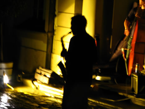 Nick Roth - soprano and alto saxophones Yurodny Ensemble